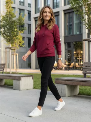 Damen-Sweatshirt ALTISPORT NoPrint NP/ALW579NJ WEIN