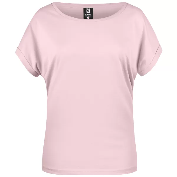 Damen-T-Shirt ALTISPORT NoPrint NP/ALW5008 ZARTES ROSA 