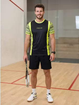 Funktionelles Premium-T-Shirt für Herren ALTISPORT VOJ/ALM043TR01 NEON GELB