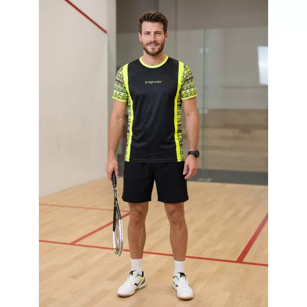  Funktionelles Premium-T-Shirt für Herren ALTISPORT VOJ/ALM043TR01 NEON GELB 