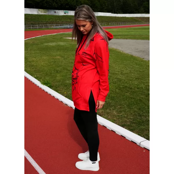  Hochwertiges Funktions-Sweatshirt für Damen ALTISPORT VOJ/ALW035MI03 ROT 
