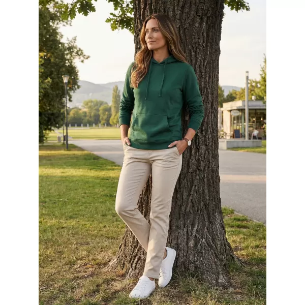  Damen-Sweatshirt ALTISPORT NoPrint NP/ALW579NJ DUNKELGRÜN 