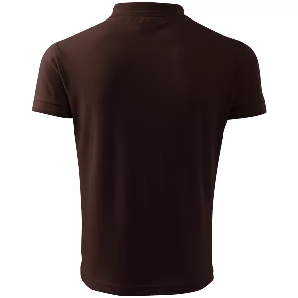  Herren-T-Shirt mit Kragen ALTISPORT NoPrint NP/ALM302 KAFFEE 