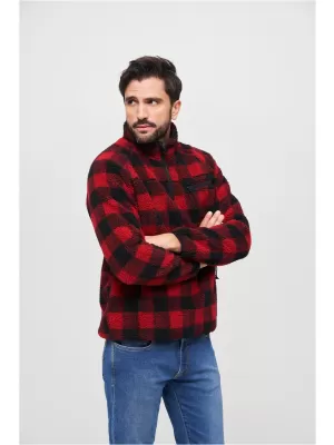 Herren -Sweatshirt BRANDIT BD5022 ROT/SCHWARZ