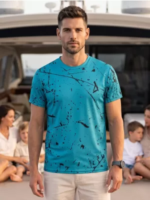 Funktionelles Premium-T-Shirt für Herren ALTISPORT VOJ/ALM034TR01 SMARAGD