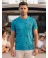 Funktionelles Premium-T-Shirt für Herren ALTISPORT VOJ/ALM034TR01 SMARAGD