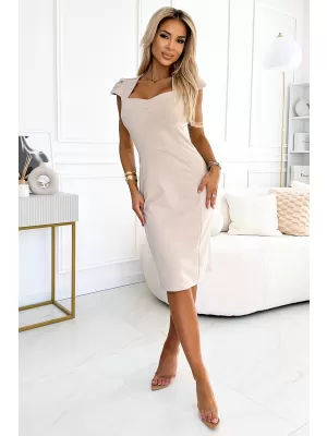 Kleid NUMOCO 318-6 BEIGE