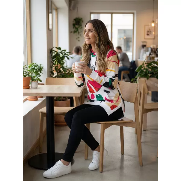  Hochwertiges Funktions-Sweatshirt für Damen ALTISPORT VOJ/ALW042MI03 WEIß 