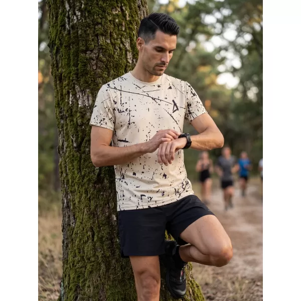  Funktionelles Premium-T-Shirt für Herren ALTISPORT VOJ/ALM034TR01 BRAUN 