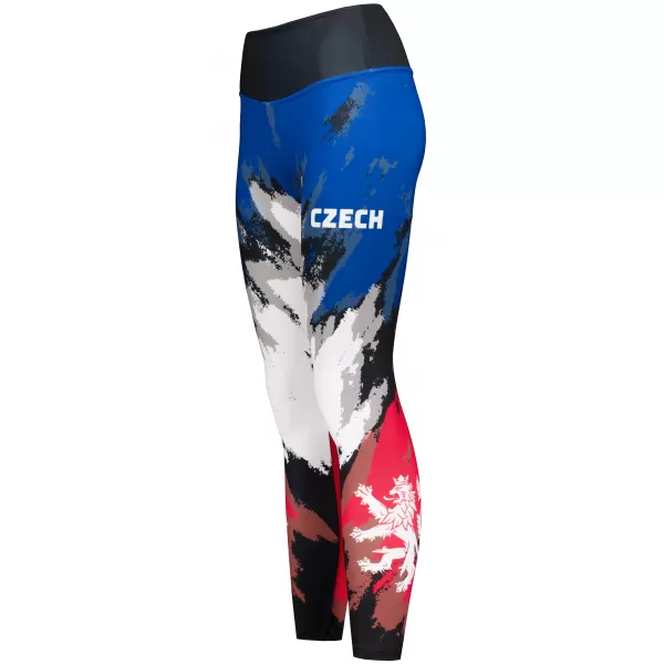  Lange Premium-Funktionsleggings für Damen ALTISPORT VOJ/ALW036LEG01 STREIFEN 