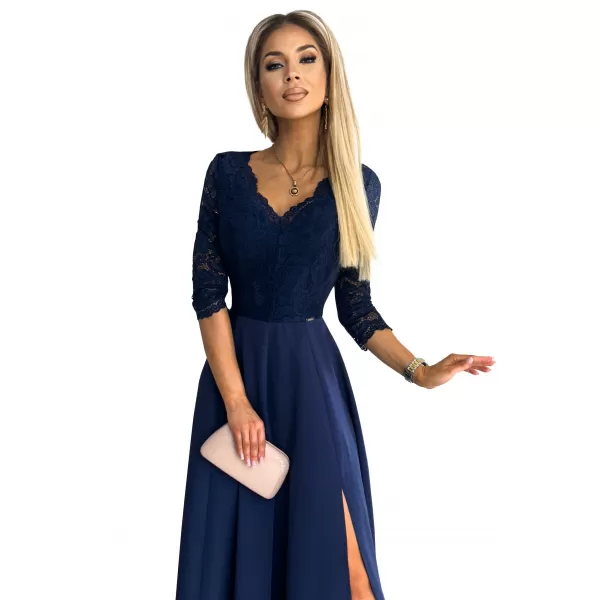  Kleid NUMOCO AMBER 309-6 DUNKELBLAU 