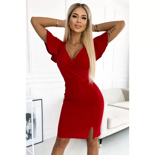  Kleid NUMOCO NINA 479-3 ROT 