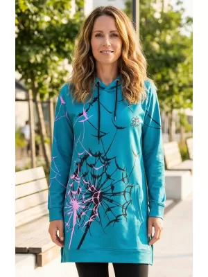 Hochwertiges Funktions-Sweatshirt für Damen ALTISPORT VOJ/ALW035MI03 SMARAGD
