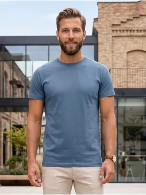 Herren-T-Shirt ALTISPORT NoPrint NP/ALM921 DENIM
