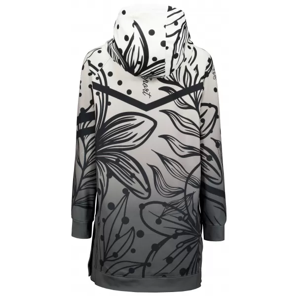  Hochwertiges Funktions-Sweatshirt für Damen ALTISPORT VOJ/ALW045MI03 SCHWARZ UND WEIß 