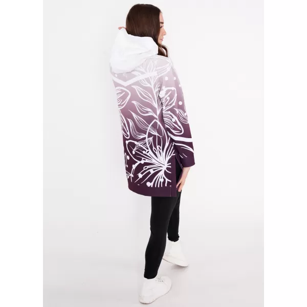  Hochwertiges Funktions-Sweatshirt für Damen ALTISPORT VOJ/ALW045MI03 LILA/WEIß 