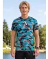 Funktionelles Premium-T-Shirt für Herren ALTISPORT VOJ/ALM038TR01 KEROSIN/SCHWARZ