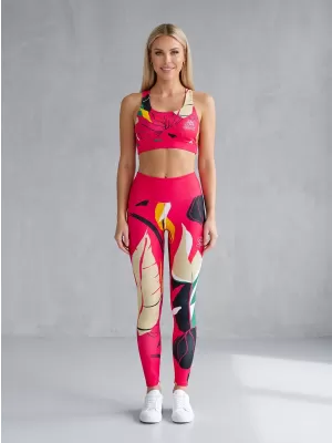 Premium-Sport-BH für Damen ALTISPORT VOJ/ALW042POD01 ROSA