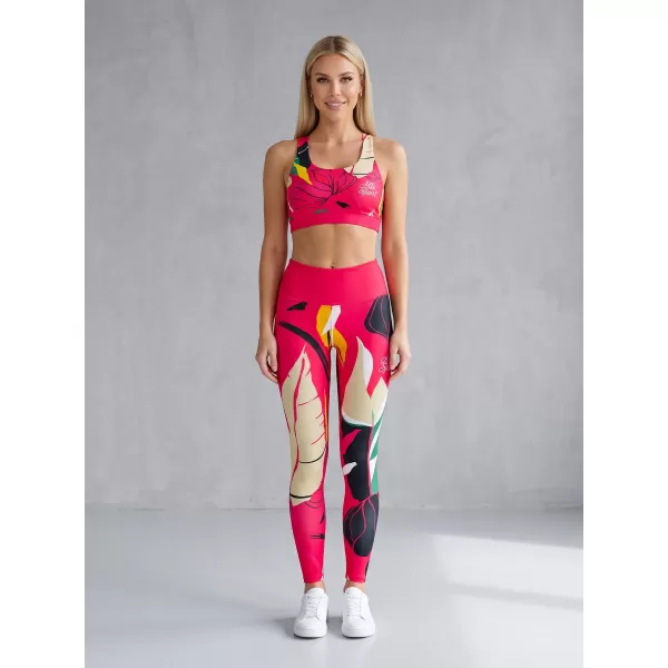  Premium-Sport-BH für Damen ALTISPORT VOJ/ALW042POD01 ROSA 
