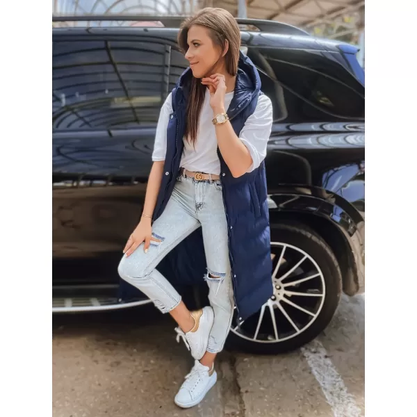  Weste DSTREET ELLA TY3034 DUNKELBLAU 
