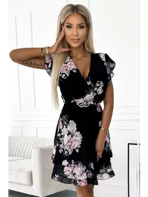 Kleid NUMOCO PATRIZIA 468-2 SCHWARZ