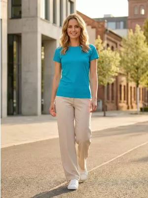 Funktions-T-Shirt für Damen ALTISPORT NoPrint NP/ALW041 TÜRKIS