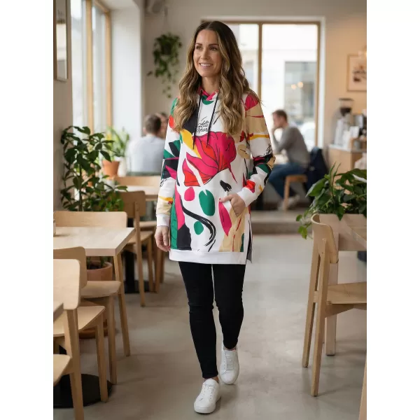  Hochwertiges Funktions-Sweatshirt für Damen ALTISPORT VOJ/ALW042MI03 WEIß 