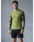 Funktionelle Kompression von Männern t -Shirt Premium ALTISPORT VOJ/ALM038TR03 GRÜN/KHAKI
