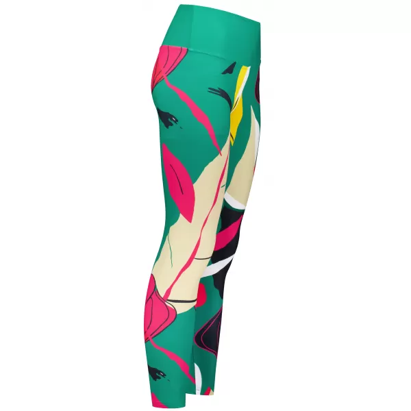  Lange Premium-Funktionsleggings für Damen ALTISPORT VOJ/ALW042LEG01 GRÜN 