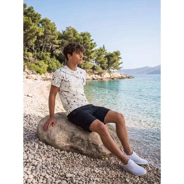 Funktionelles Premium-T-Shirt für Herren ALTISPORT VOJ/ALM034TR01 WEIß 
