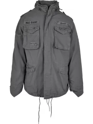 Jacke BRANDIT M-65 GIANT BD3101 HOLZKOHLEGRAU