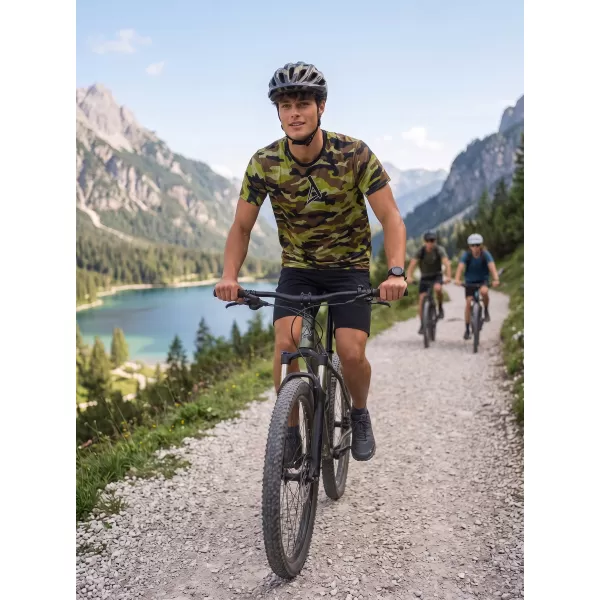  Funktionelles Premium-T-Shirt für Herren ALTISPORT VOJ/ALM038TR01 grüne Armee 