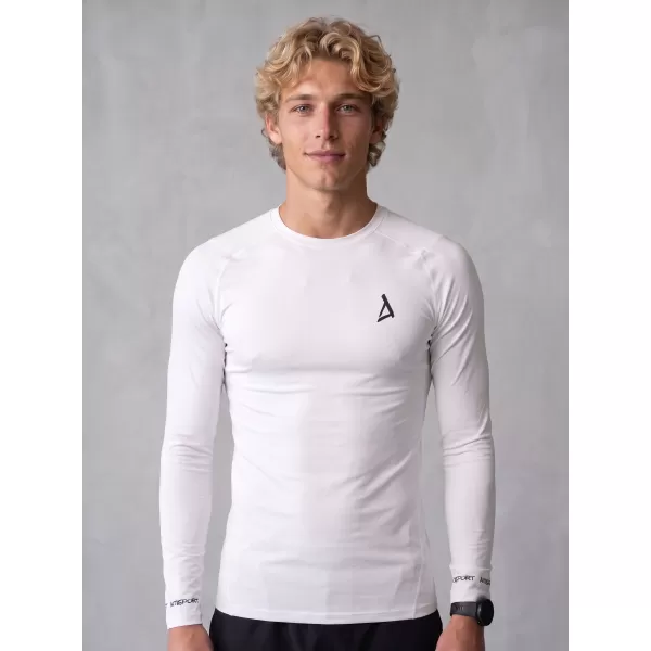  Hochwertiges funktionelles Kompressions-T-Shirt für Herren ALTISPORT VOJ/ALM000TR03 WEIß 