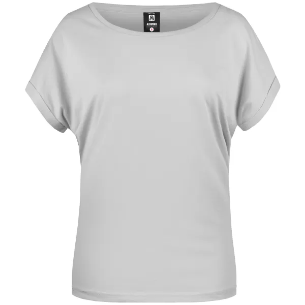  Damen-T-Shirt ALTISPORT NoPrint NP/ALW5008 SANFTES GRAU 