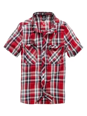 Hemd BRANDIT ROADSTAR BD4012 ROT