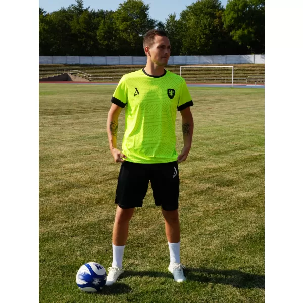  Funktionelles Premium-T-Shirt für Herren ALTISPORT VOJ/ALM040TR01 NEON GELB 