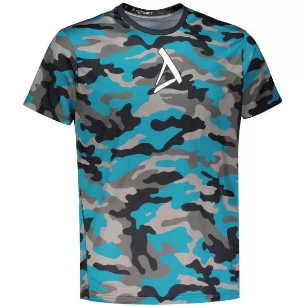  Funktionelles Premium-T-Shirt für Herren ALTISPORT VOJ/ALM038TR01 KEROSIN/SCHWARZ 