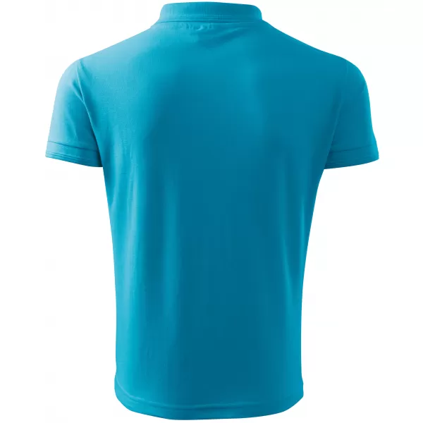  Herren-T-Shirt mit Kragen ALTISPORT NoPrint NP/ALM302 TÜRKIS 