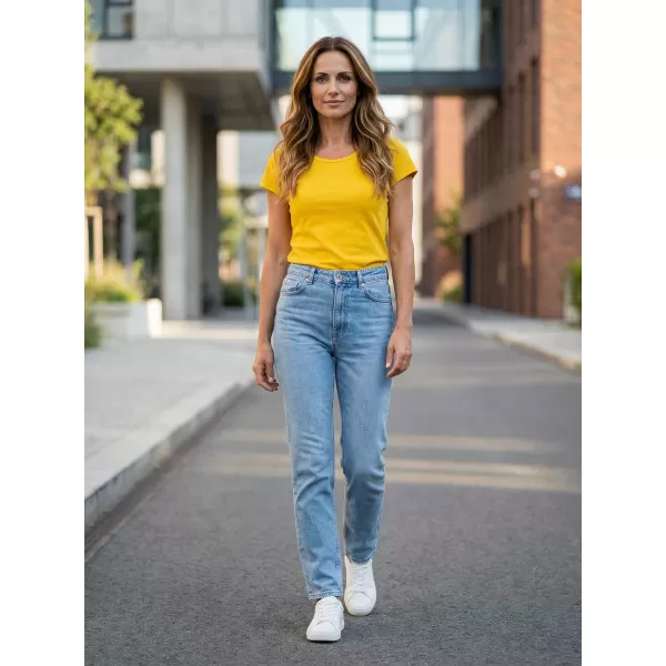  Damen-T-Shirt ALTISPORT NoPrint NP/ALW221 GELB 