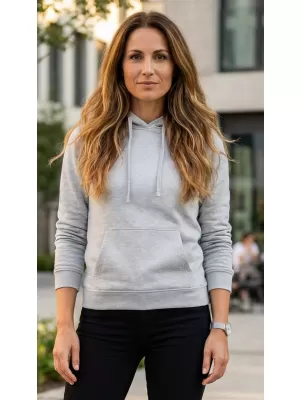 Damen-Sweatshirt ALTISPORT NoPrint NP/ALW579NJ GRAUES HEIDEKRAUT