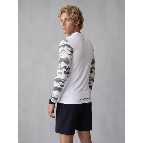  Funktionelle Kompression von Männern t -Shirt Premium ALTISPORT VOJ/ALM038TR03 WEIß 