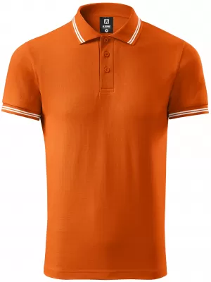 Herren-T-Shirt mit Kragen ALTISPORT NoPrint NP/ALM912 ORANGE