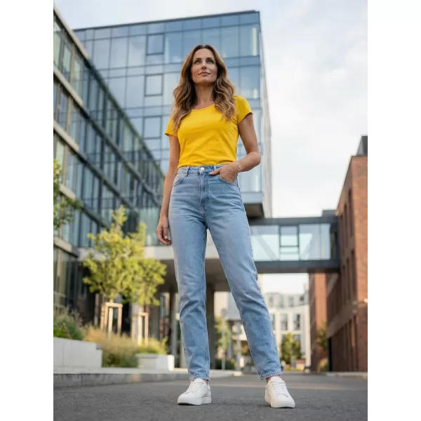  Damen-T-Shirt ALTISPORT NoPrint NP/ALW221 GELB 