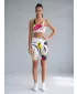 Hochwertige Damen-Funktionsleggings oberhalb des Knies ALTISPORT VOJ/ALW042LEG02 WEIß