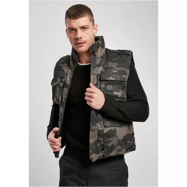  Weste BRANDIT RANGER BD4014 DUNKLE CAMO 