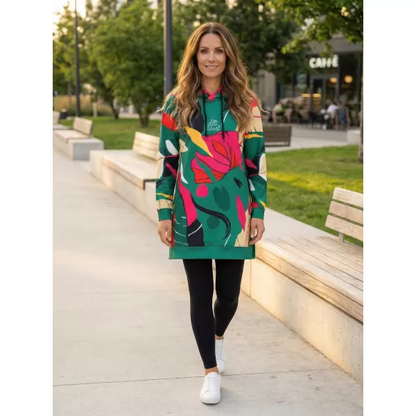  Hochwertiges Funktions-Sweatshirt für Damen ALTISPORT VOJ/ALW042MI03 GRÜN 