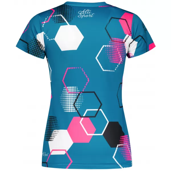  Hochwertiges Funktions-T-Shirt für Damen ALTISPORT VOJ/ALW037TR01 KEROSIN/ROSA 