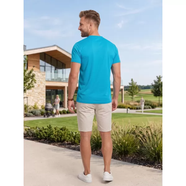  Funktions-T-Shirt für Herren ALTISPORT NoPrint NP/ALM421 TÜRKIS 