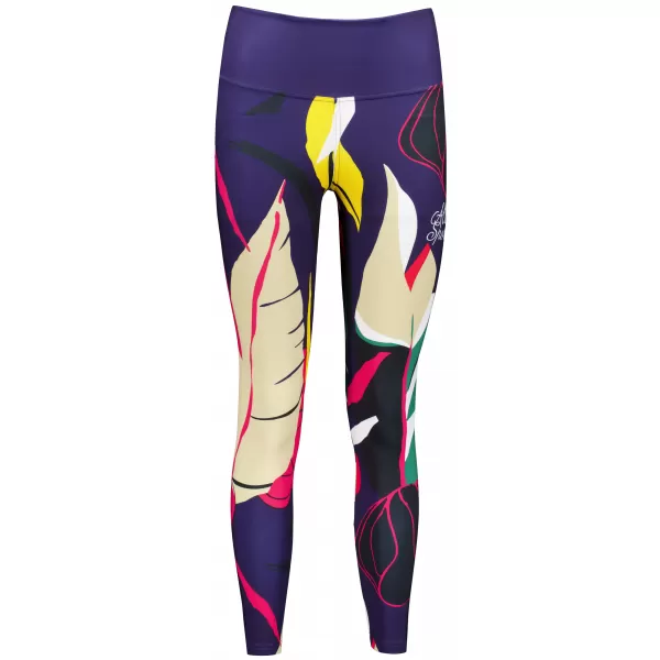  Lange Premium-Funktionsleggings für Damen ALTISPORT VOJ/ALW042LEG01 DUNKELBLAU 