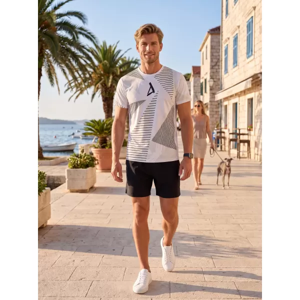  Funktionelles Premium-T-Shirt für Herren ALTISPORT VOJ/ALM044TR01 WEIß 